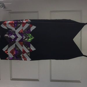Black party dress